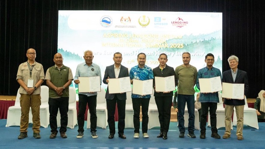 Lenggong bakal diiktiraf sebagai Unesco Global Geopark